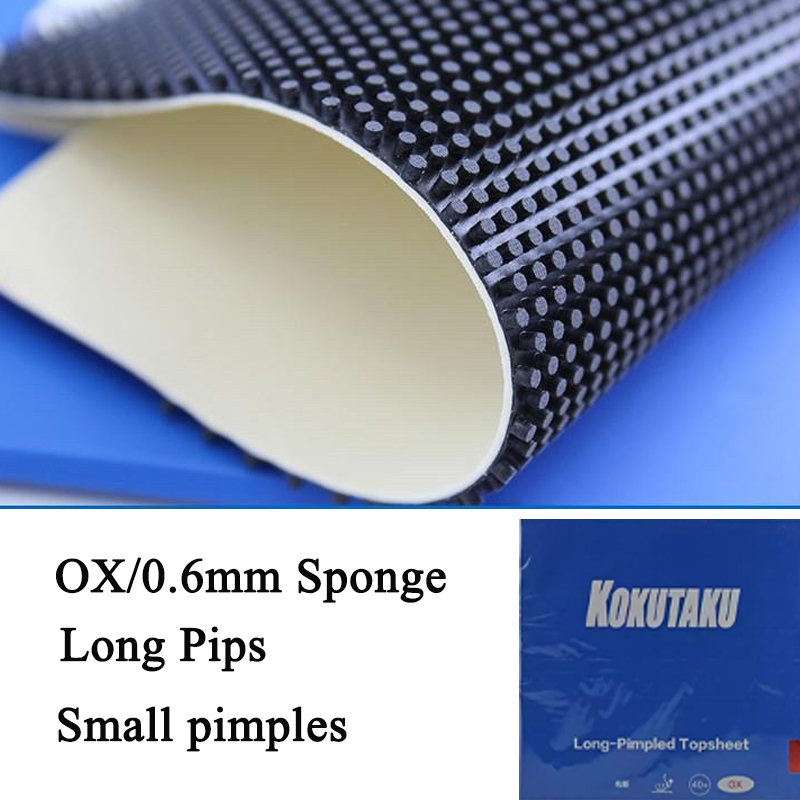 Table Tennis Xiom Rubber - KOKUTAKU Long Pips Table Tennis Rubber