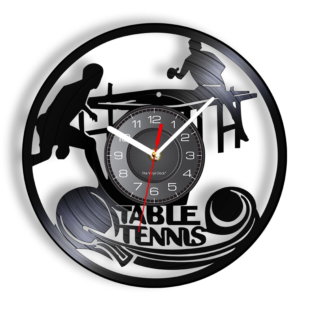 Table Tennis Wall Clock Table  - Table Tennis Dimension のレビューと価格