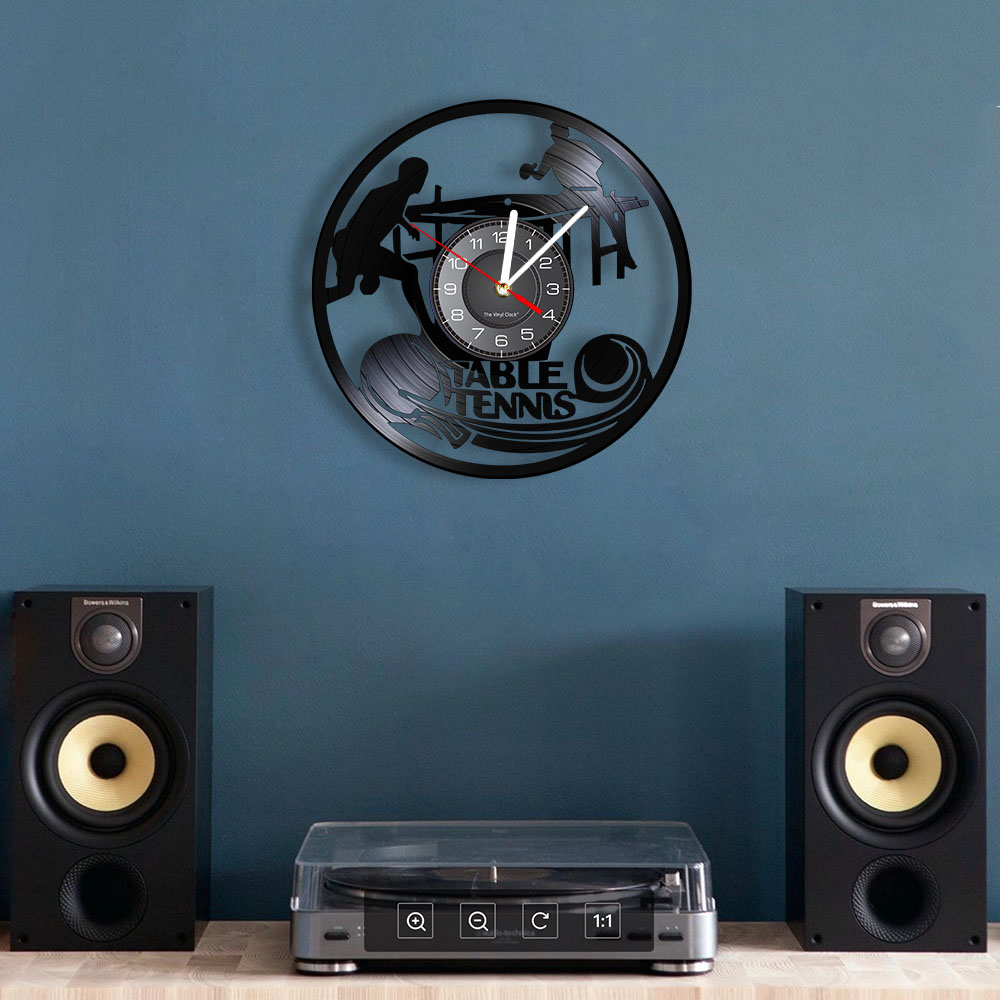 Table Tennis Wall Clock Table  - Table Tennis Dimension のレビューと価格