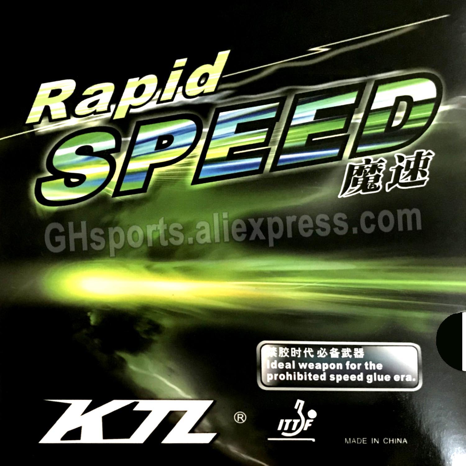 KTL Rapid SPEED Pips-In Table  - Table Tennis Xiom Rubber のレビューと価格