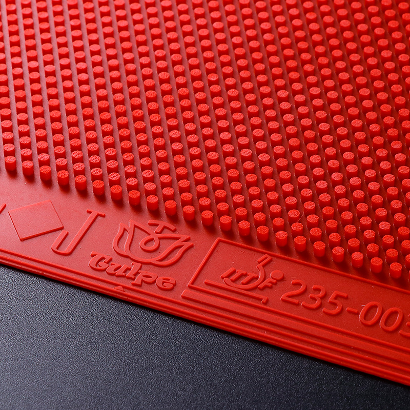 New TULPE Green Blue Red Table - Table Tennis Xiom Rubber のレビューと価格